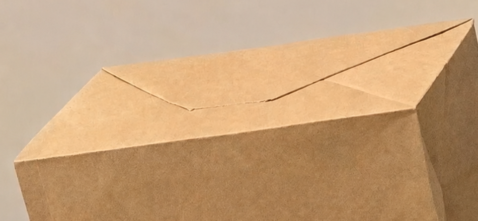 Close up of ZDUCK paper bag